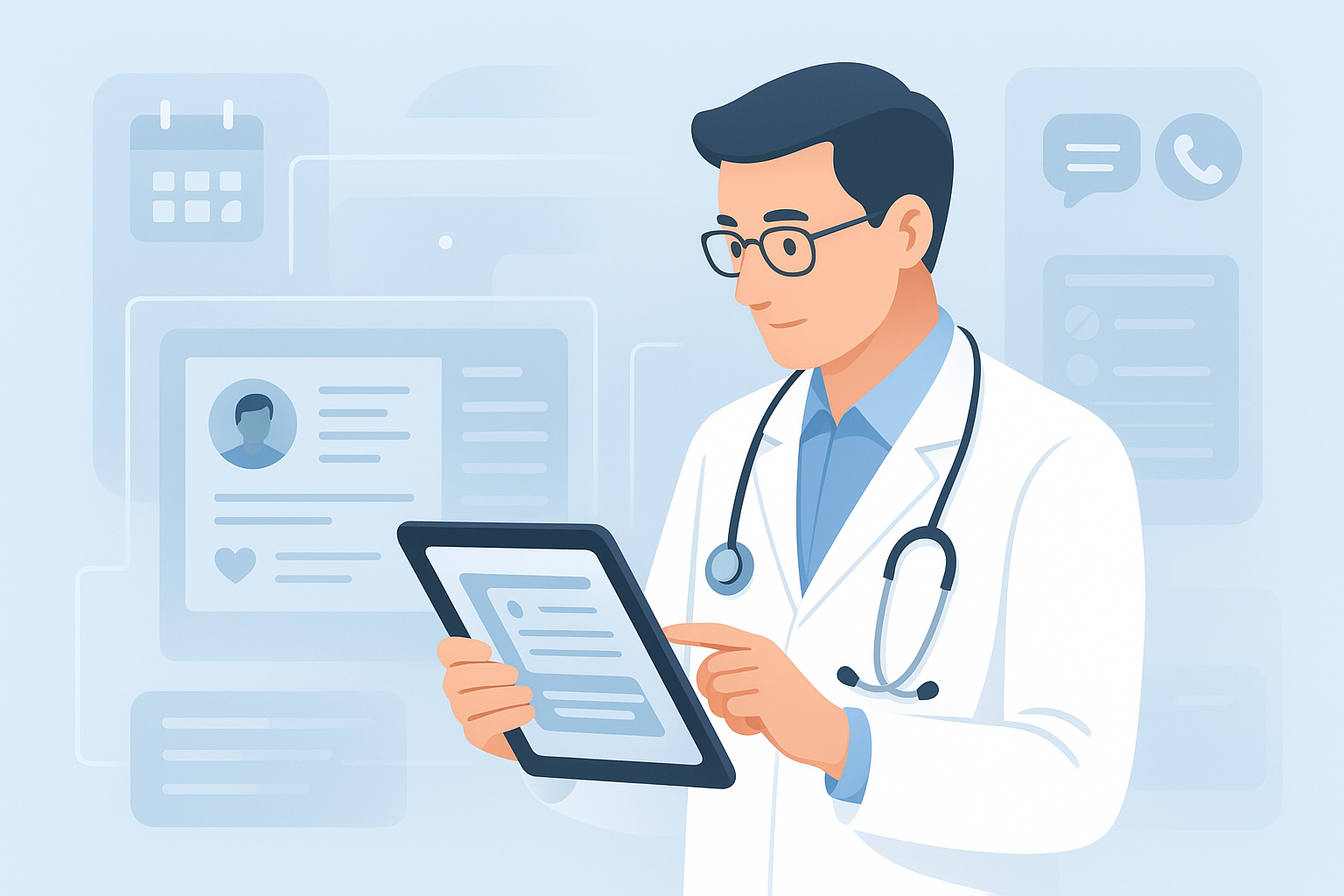 How Digital Patient Management Saves Time for Doctors